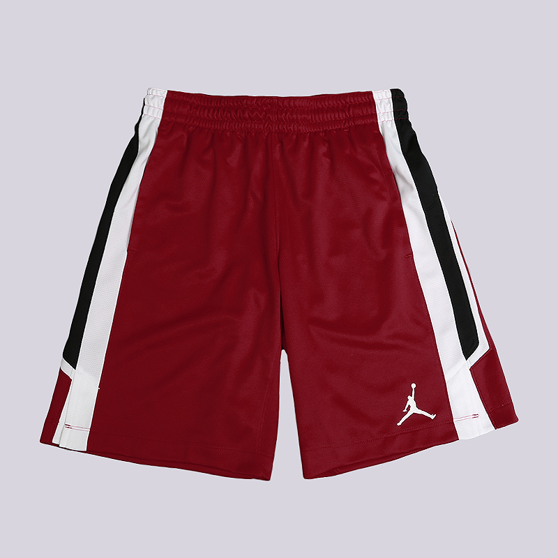 мужские бордовые шорты Jordan Flight Basketball Shorts 887428-687 - цена, описание, фото 1